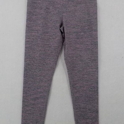 Tuff Athletics Legging Womens SZ M Heather Pink Multicolored Athleisure Bottoms